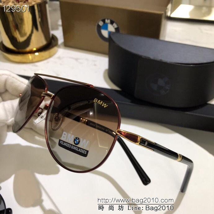 BMW寶馬 2019新品 偏光金屬男款太陽鏡 寶麗來高清偏光鏡片 夏日出行必備款 706  lly1469